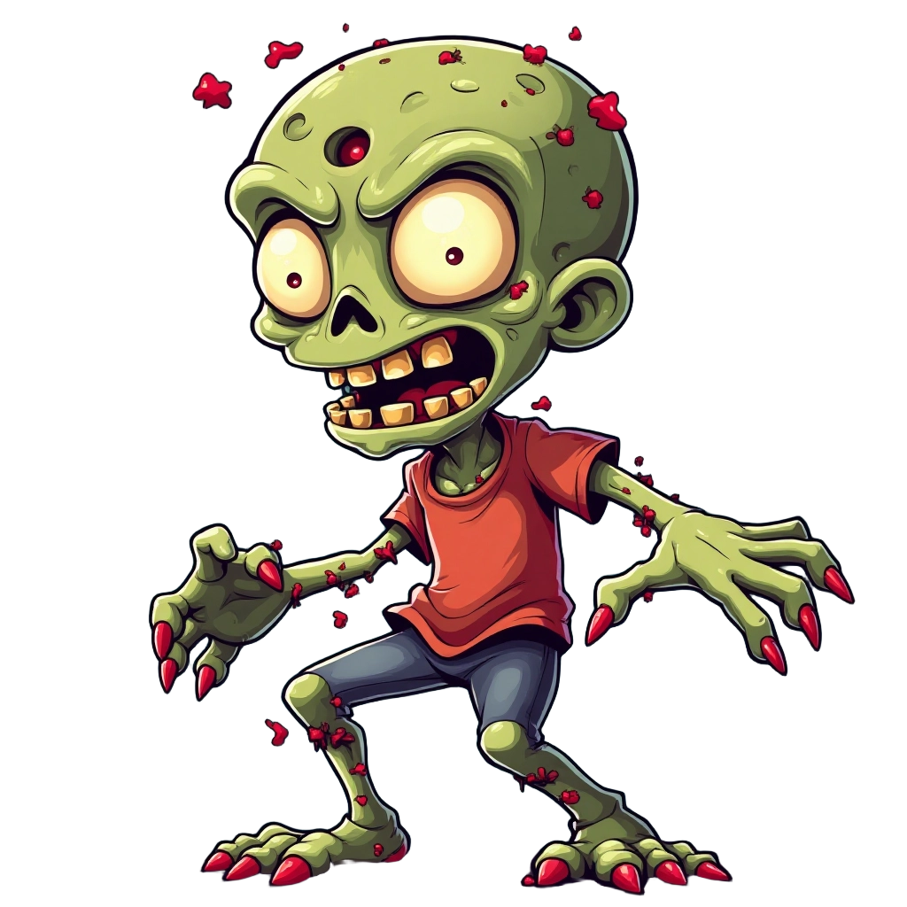 Cartoon Zombie Character